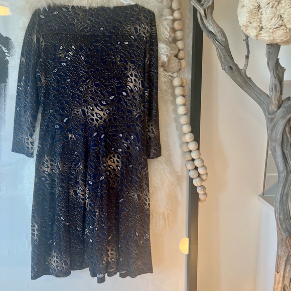 Tory Burch 3/4 Sleeve, Below Knee Dress - Picture 2 of 10